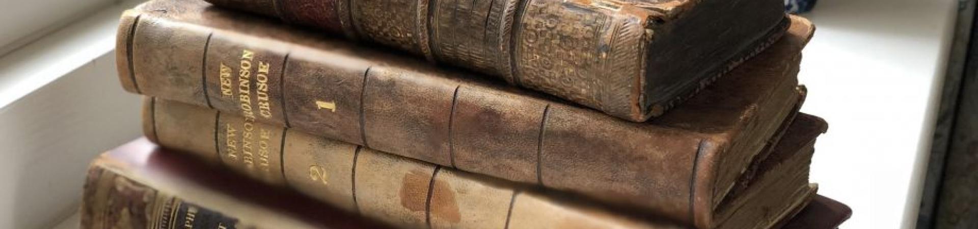 pile of books
